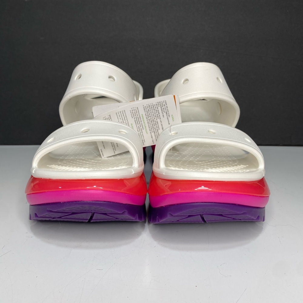 Crocs Classic Mega Crush Sandal Unisex Thick Soled Sandals W 10 M 8 NWT NEW** - Picture 2 of 10